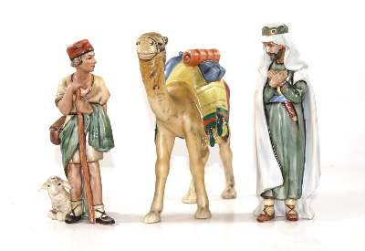 Bild Nr.1: 125-2679 Krippenfiguren Goebel.: (Porzellan u. Keramik)