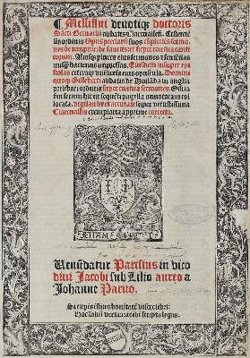 Bild Nr.1: 125-27 Bernhard von Clairvaux.: (Alte Drucke, Handschriften und Theologie)