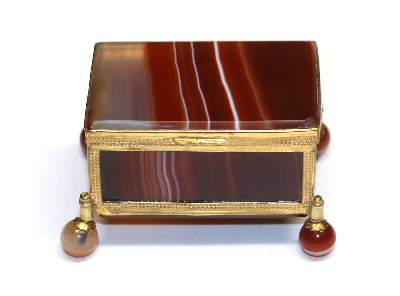Bild Nr.1: 125-2700 Achatdose: (Schmuck)