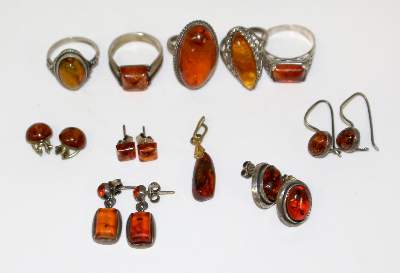 Bild Nr.1: 125-2719 Bernsteinschmuck.: (Schmuck)