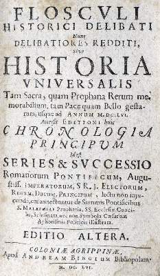 Bild Nr.2: 125-274 Kölner Drucke.: (Alte Drucke, Handschriften und Theologie)