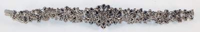 Bild Nr.3: 125-2762 Juwelenarmband 750 WG.: (Schmuck, DRC Pforzheim)