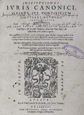 Bild Nr.1: 125-277 Lancelotto,J.P.: (Alte Drucke, Handschriften und Theologie)
