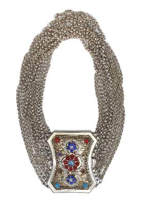 Bild Nr.1: 125-2774 Kropfkette um 1850.: (Schmuck)