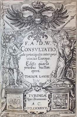 Bild Nr.1: 125-279 Lansius,T.: (Alte Drucke, Handschriften und Theologie)