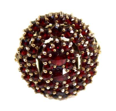 Bild Nr.1: 125-2796 Granatring.: (Schmuck, Ringe)