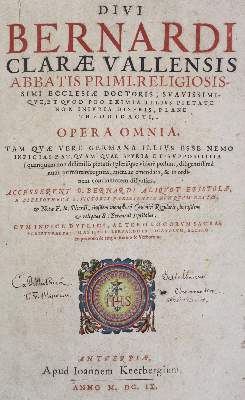 Bild Nr.1: 125-28 Bernhard von Clairvaux.: (Alte Drucke, Handschriften und Theologie)