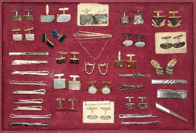 Bild Nr.1: 125-2818 Herrenschmuck 50 tlg.: (Schmuck, Sammlungen)