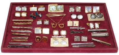 Bild Nr.2: 125-2818 Herrenschmuck 50 tlg.: (Schmuck, Sammlungen)