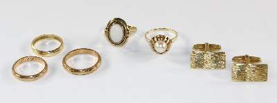 Bild Nr.1: 125-2823 Lot 14 k Goldschmuck.: (Schmuck, Sammlungen)