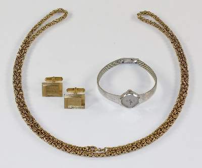 Bild Nr.2: 125-2824 Lot 8 k Goldschmuck.: (Schmuck, Sammlungen)