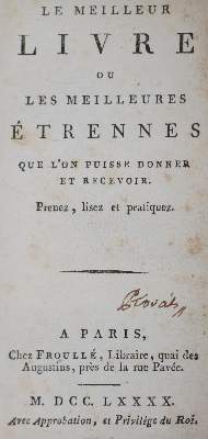 Bild Nr.2: 125-283 Lebleu,J.: (Alte Drucke, Handschriften und Theologie)