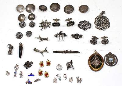 Bild Nr.1: 125-2830 Silberschmuck, Trachtenschmuck.: (Schmuck, Sammlungen)