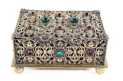Bild Nr.1: 125-2831 Schmuckschatulle,: (Schmuck)