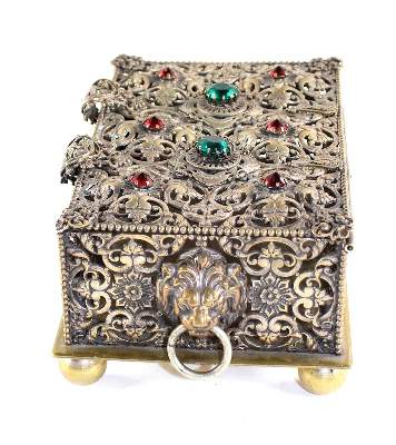 Bild Nr.3: 125-2831 Schmuckschatulle,: (Schmuck)