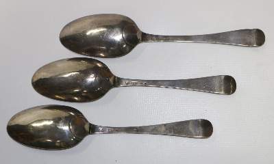 Bild Nr.2: 125-2835 Barocklöffel Schweden: (Silber)