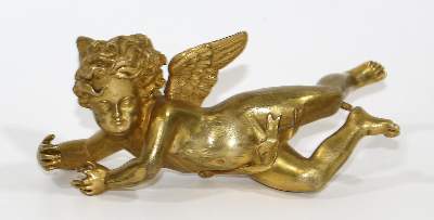 Bild Nr.1: 125-2856 Geflügelter Putto.: (Skulpturen - Plastiken)