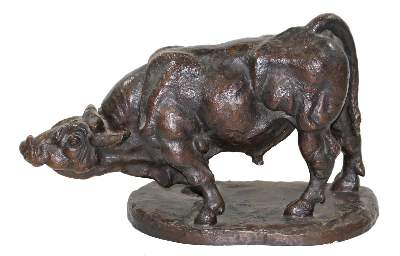 Bild Nr.1: 125-2859 Stier.: (Skulpturen - Plastiken)