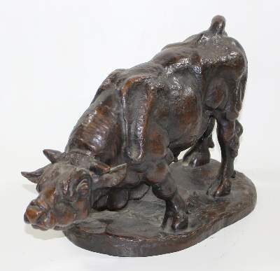 Bild Nr.2: 125-2859 Stier.: (Skulpturen - Plastiken)