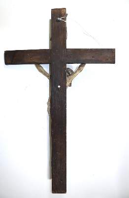 Bild Nr.2: 125-2910 Kruzifix, Corpus Christi.: (Volkskunst, Religiöse Volkskunst)