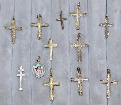 Bild Nr.2: 125-2915 Sammlung Kruzifixe: (Volkskunst, Religiöse Volkskunst)