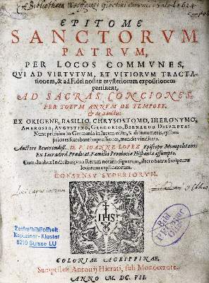 Bild Nr.1: 125-292 Lopez,J.: (Alte Drucke, Handschriften und Theologie)
