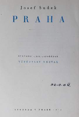 Bild Nr.1: 125-2958 Sudek,J.: (Prag)