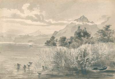 Bild Nr.1: 125-2985 Ansichten von Burgen u. Gewässern.: (Varia)