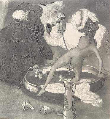 Bild Nr.2: 125-3020 Dame: (Varia, Erotika - Galantes)