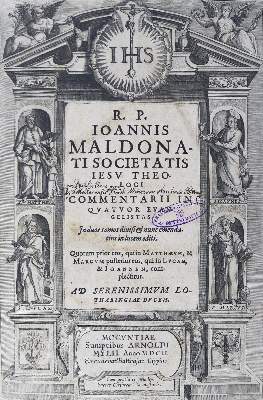 Bild Nr.1: 125-304 Maldonatus,J.: (Alte Drucke, Handschriften und Theologie)