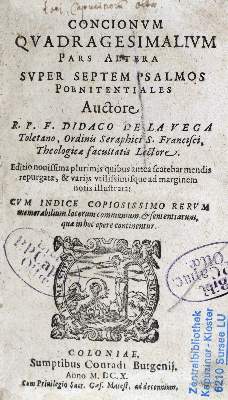 Bild Nr.2: 125-31 Beyerlinck,L.: (Alte Drucke, Handschriften und Theologie)