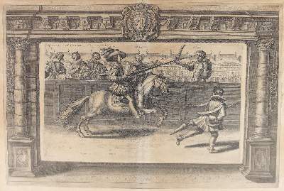 Bild Nr.1: 125-3103 Reitschule.: (Varia, Pferde)