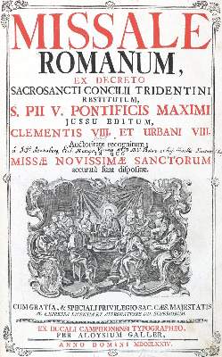 Bild Nr.1: 125-320 Missale Romanum: (Alte Drucke, Handschriften und Theologie)