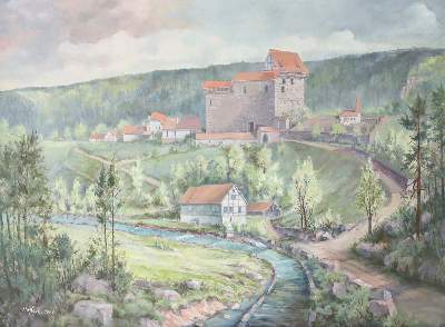 Bild Nr.1: 125-3225 Burg Rabeneck.: (Deutschland, Pforzheim)
