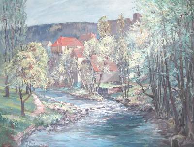 Bild Nr.1: 125-3246 Häuser am Hang.: (Deutschland, Pforzheim)