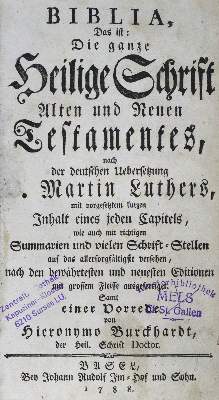 Bild Nr.1: 125-33 Biblia germanica.: (Bibeln)