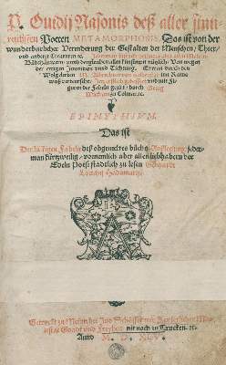 Bild Nr.2: 125-337 Ovidius,N.P.: (Alte Drucke, Handschriften und Theologie)