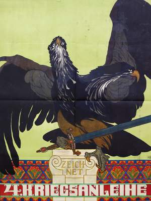 Bild Nr.1: 125-3521 Lefler, Heinrich: (Plakate, Kriegsanleihe)