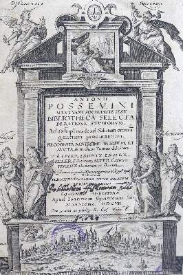 Bild Nr.1: 125-355 Possevino,A.: (Alte Drucke, Handschriften und Theologie)