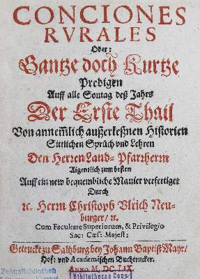 Bild Nr.1: 125-358 Predigten.: (Alte Drucke, Handschriften und Theologie)