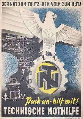 Bild Nr.1: 125-3603 Technische Nothilfe.: (Plakate)
