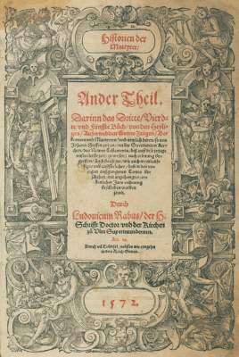 Bild Nr.1: 125-362 Rabus, Ludovicus.: (Alte Drucke, Handschriften und Theologie)