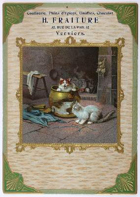 Bild Nr.2: 125-3621 Confiserie H. Fraiture, Verviers.: (Plakate, Werbung)