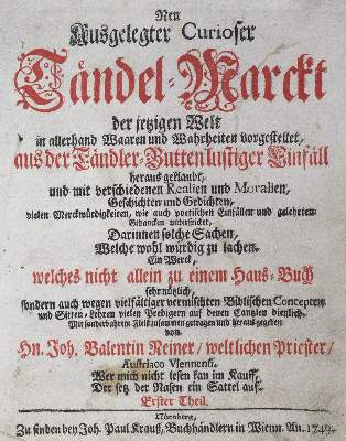 Bild Nr.2: 125-365 Reiner,J.V.: (Alte Drucke, Handschriften und Theologie)