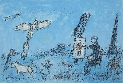 Bild Nr.1: 125-3717 Chagall, Marc: (Künstlergraphik)