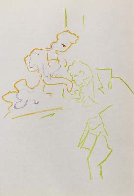 Bild Nr.2: 125-3728 Cocteau, Jean: (Künstlergraphik)