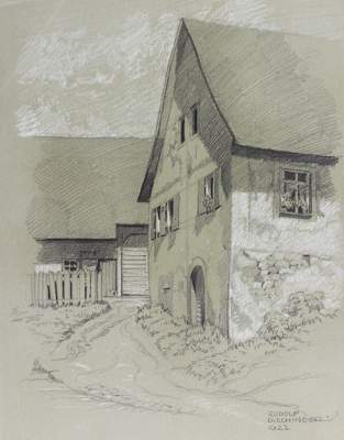 Bild Nr.1: 125-3762 Dischinger, Rudolf: (Künstlergraphik)