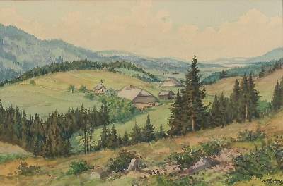 Bild Nr.5: 125-3805 Fechti, Albert: (Künstlergraphik)