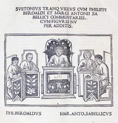 Bild Nr.1: 125-404 Suetonius Tranquillus,: (Alte Drucke, Handschriften und Theologie)