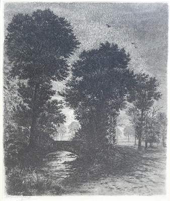 Bild Nr.1: 125-4080 Mannfeld, Bernhard K.J.: (Künstlergraphik)